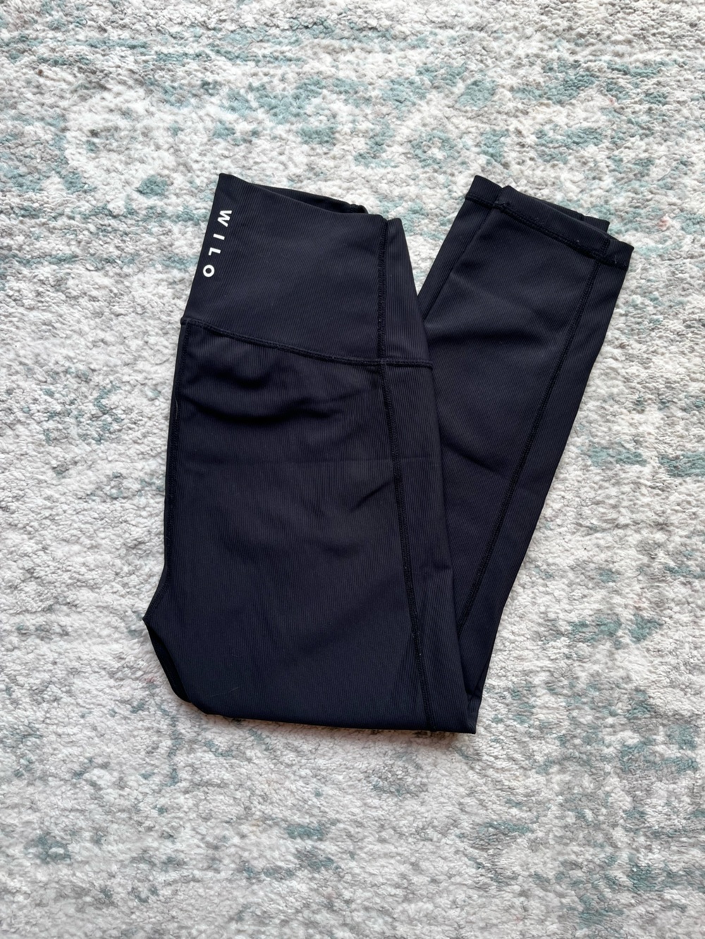 Wilo Black High-Rise Performance Leggings